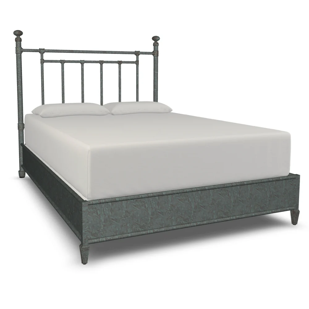 Blake Cast Iron Bed Frame with Surround Frame - Image 29