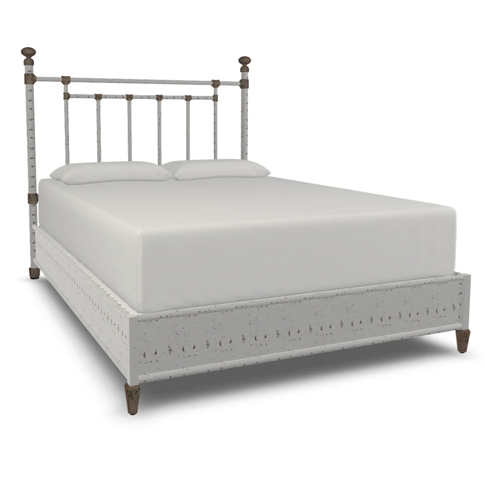 Blake Cast Iron Bed Frame with Surround Frame - Image 30