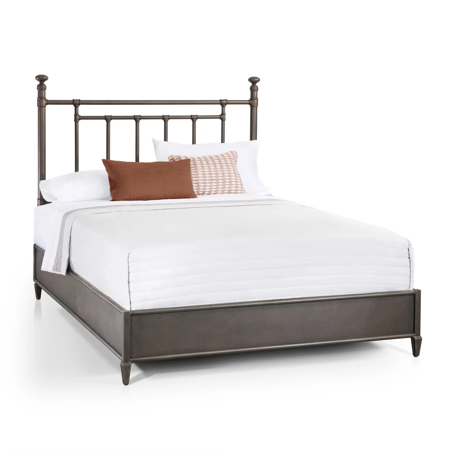 Blake Cast Iron Bed Frame with Surround Frame - Image 32