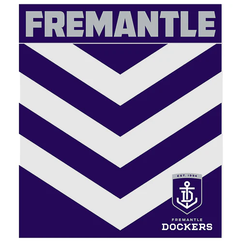 Fremantle Dockers Polar Fleece Throw