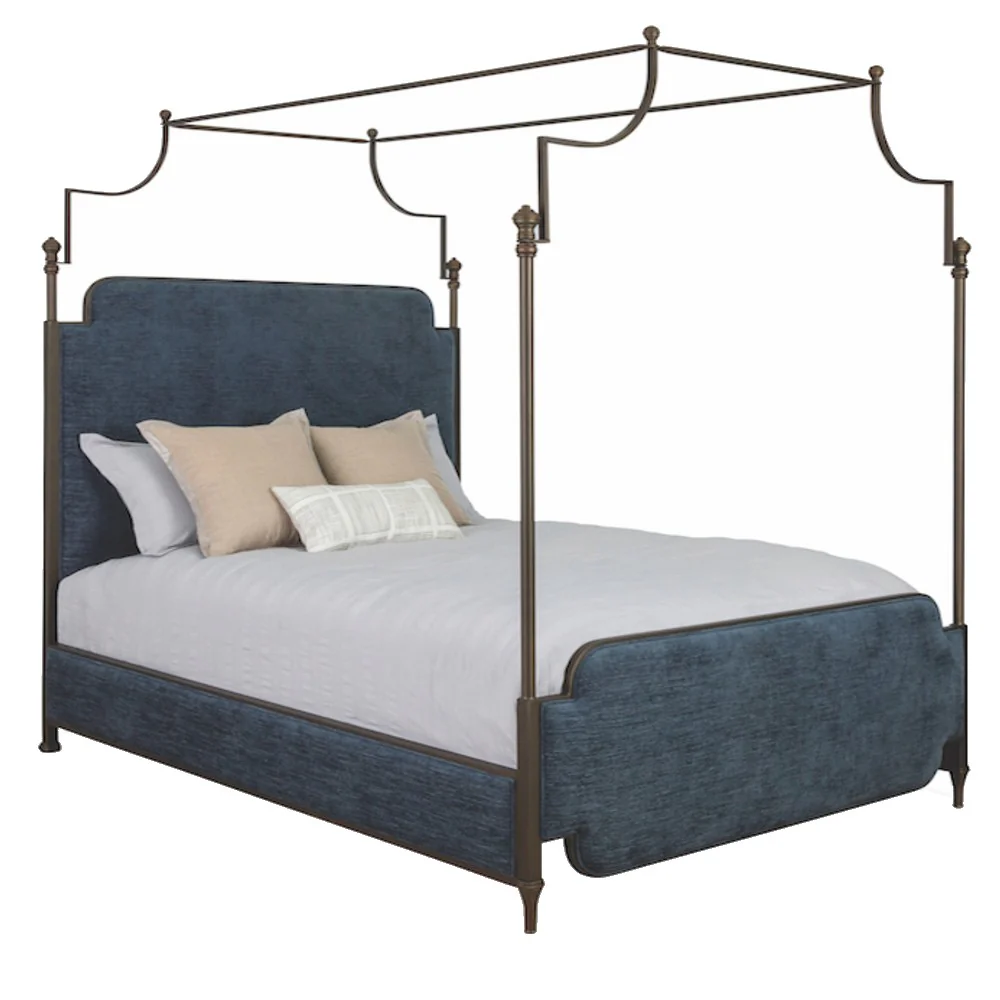 Kenton Upholstered Four Poster Bed - Image 4