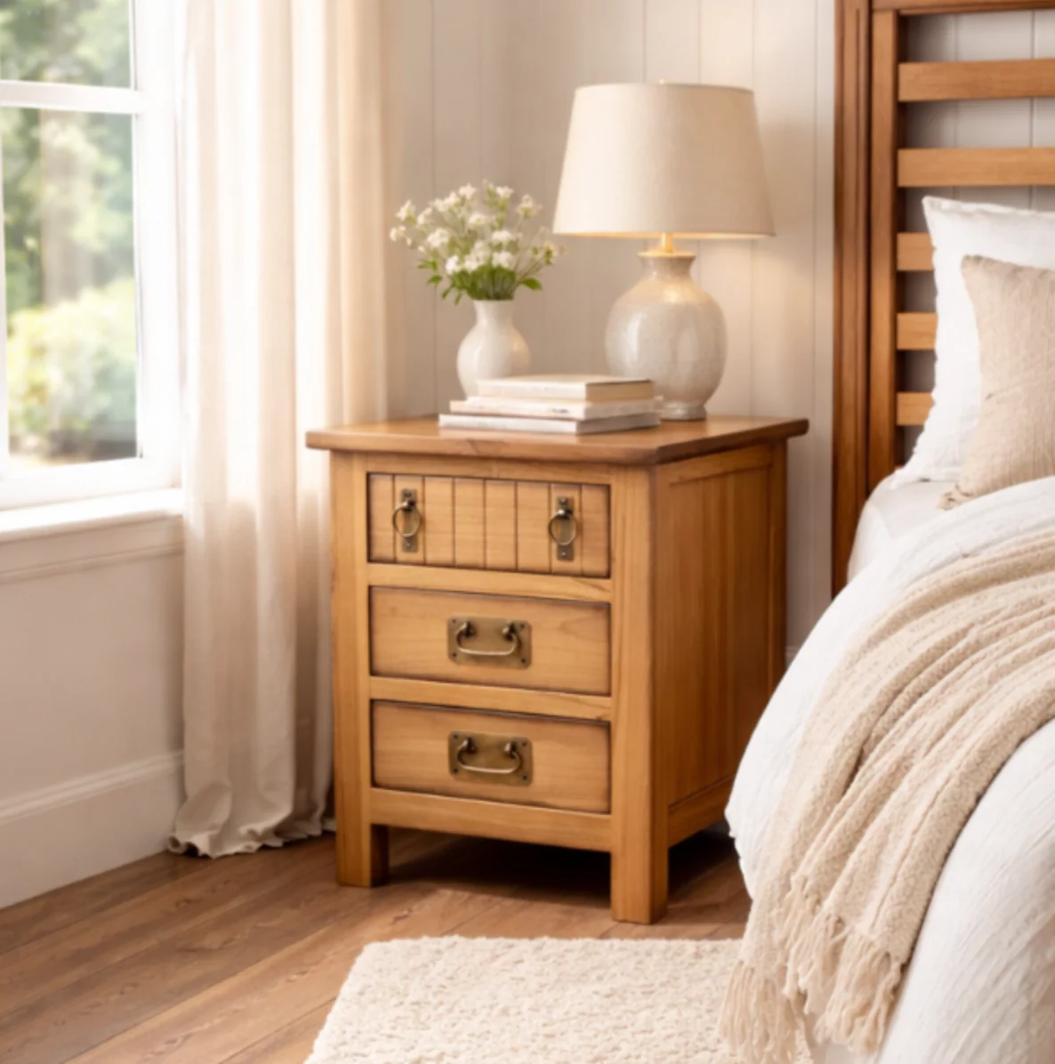 Pioneer Bedside Table