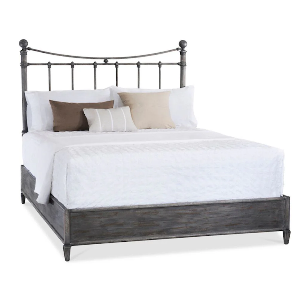 Quati Cast Iron Bed Frame with Surround Frame - Image 5