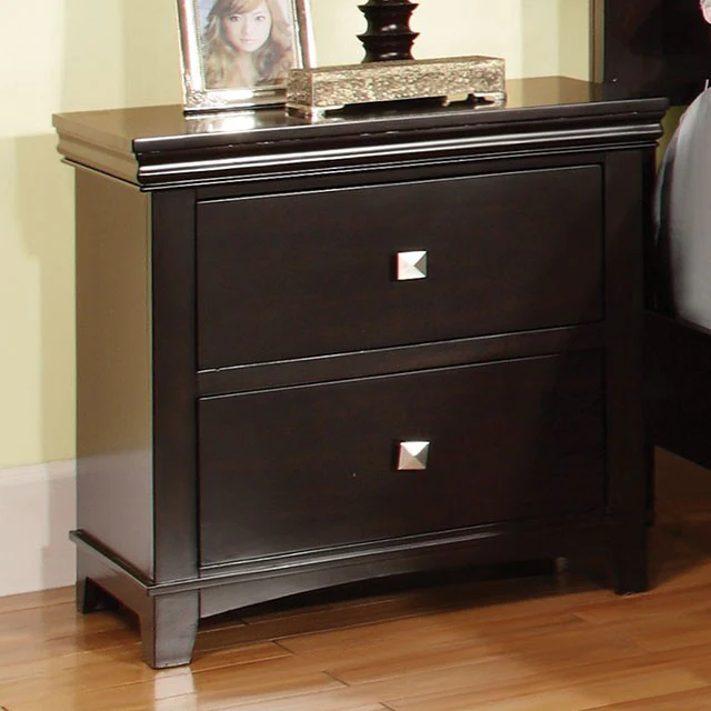 Spruce Bedside Table - Espresso